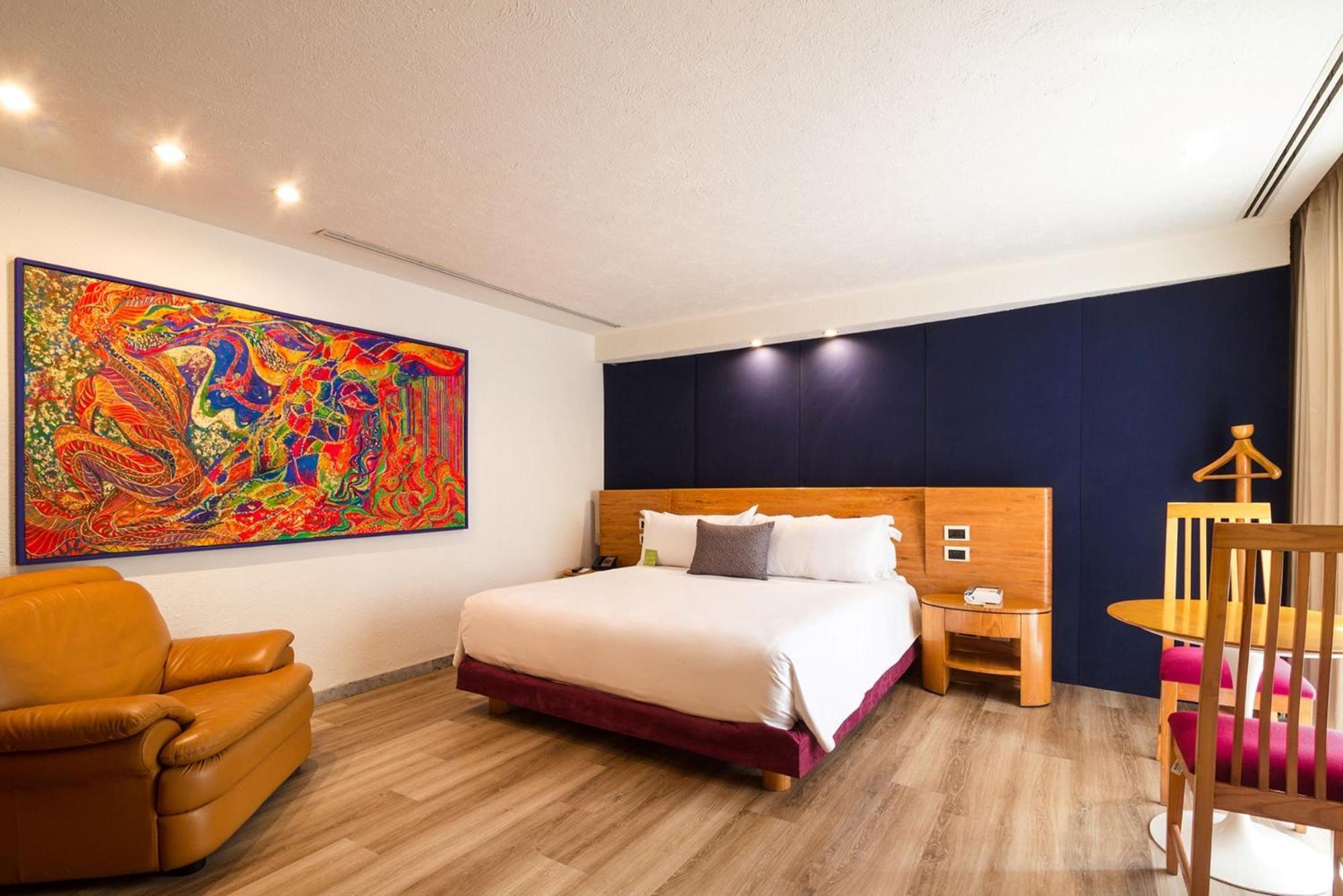 Hotel Camino Real Guadalajara Zapopan Zewnętrze zdjęcie A room at the hotel