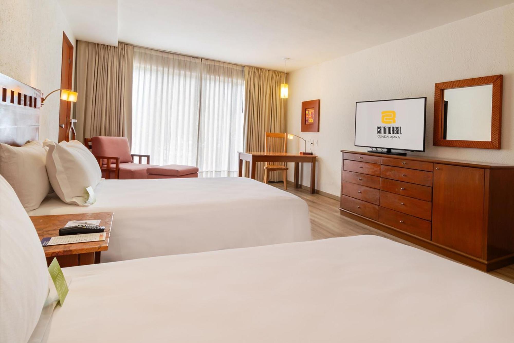 Hotel Camino Real Guadalajara Zapopan Zewnętrze zdjęcie A room at the hotel